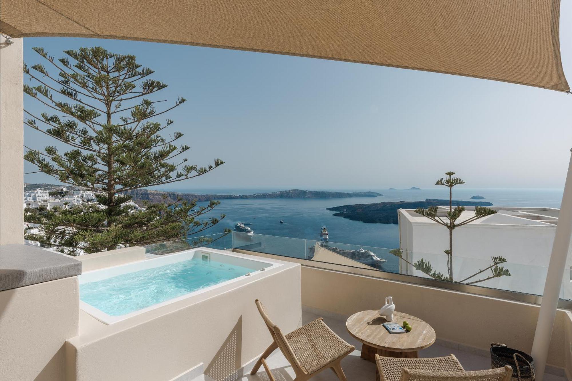 Morfes Luxury Residence Firostefani Exterior foto