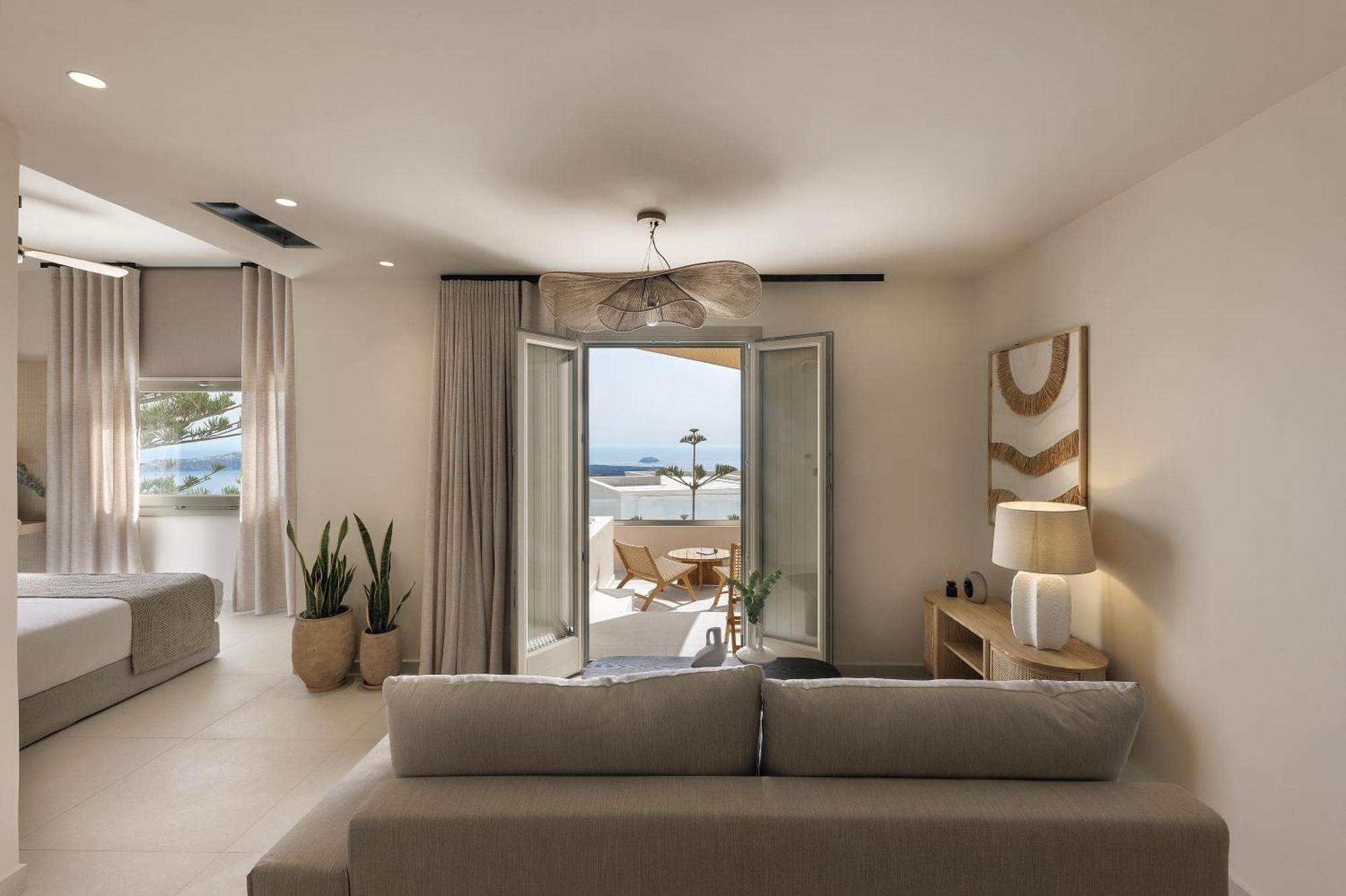Morfes Luxury Residence Firostefani Exterior foto