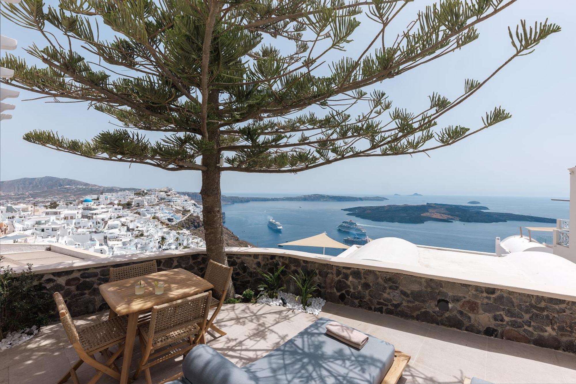 Morfes Luxury Residence Firostefani Exterior foto