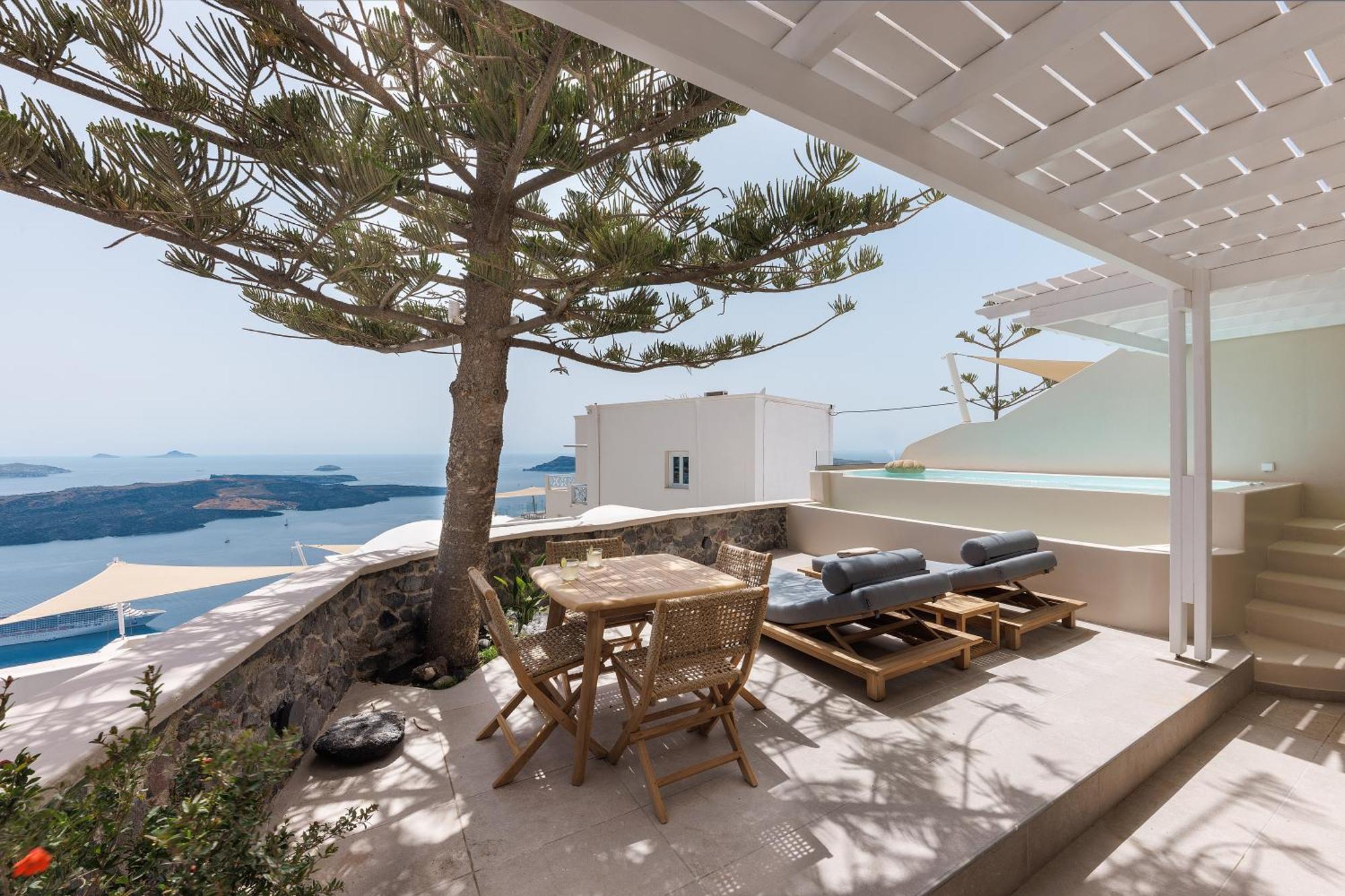 Morfes Luxury Residence Firostefani Exterior foto