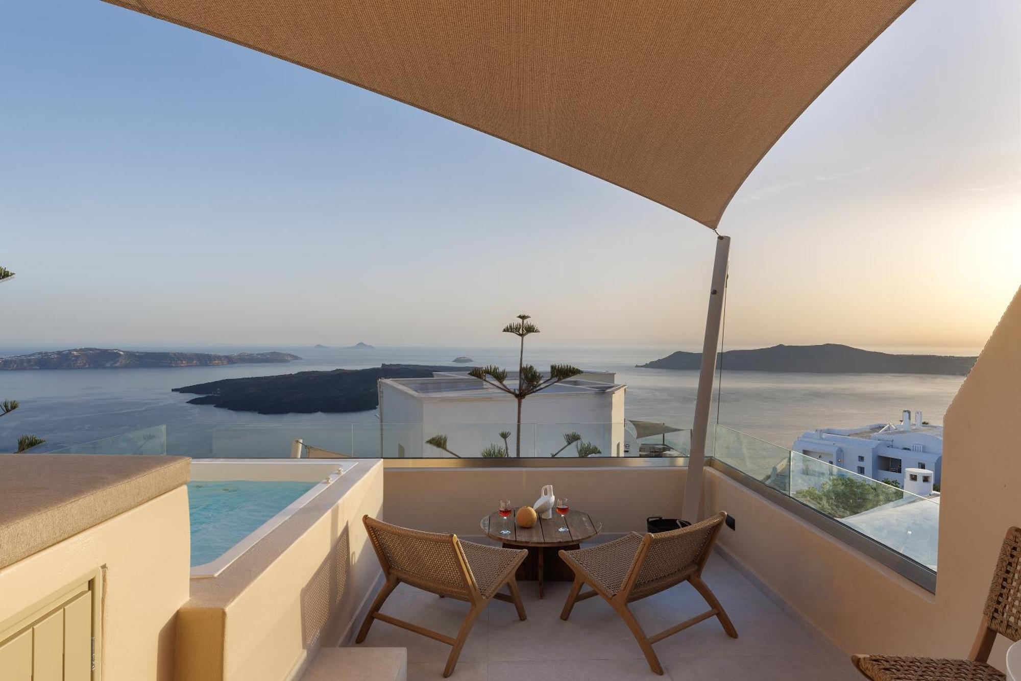 Morfes Luxury Residence Firostefani Exterior foto