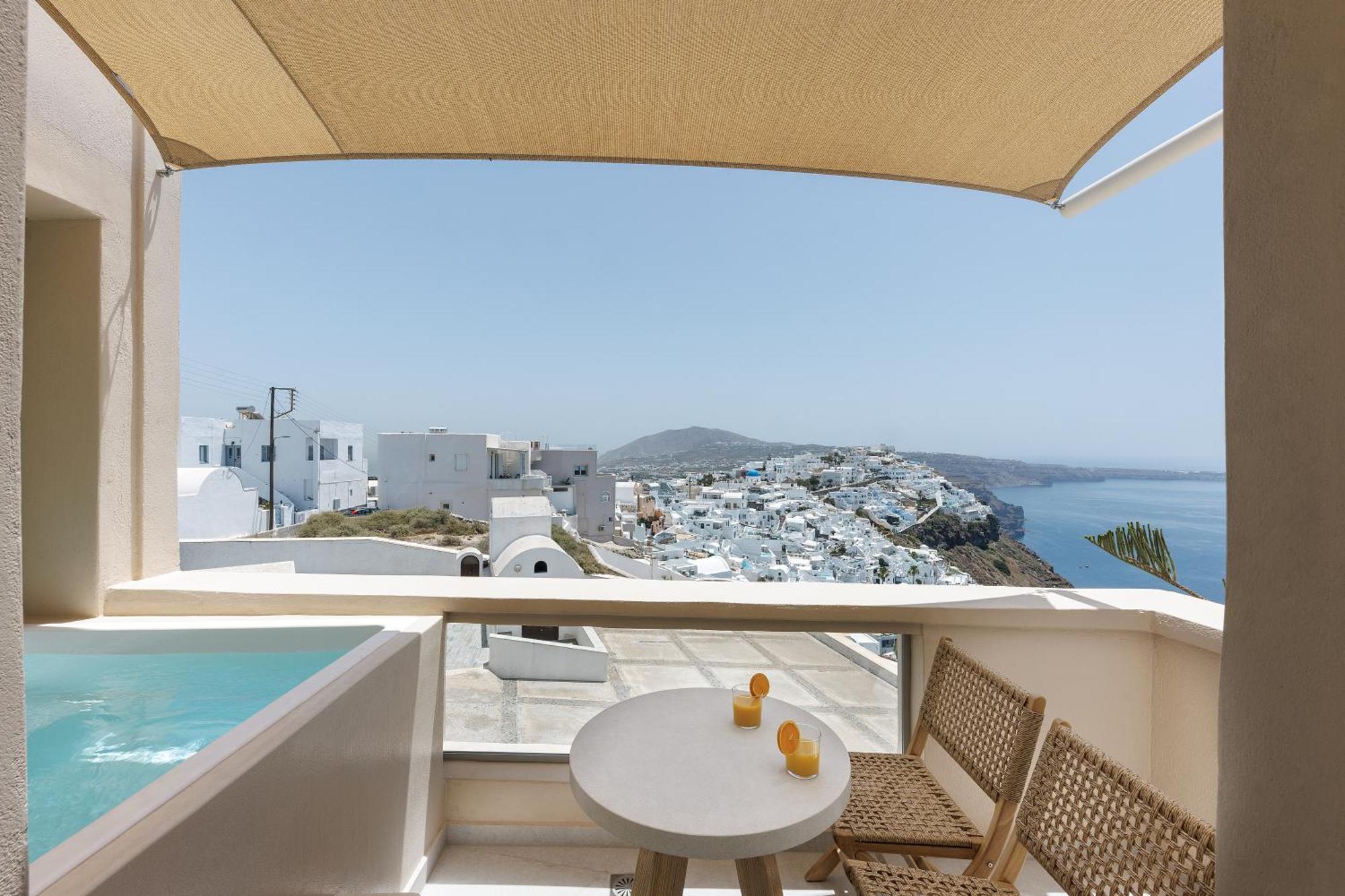 Morfes Luxury Residence Firostefani Exterior foto