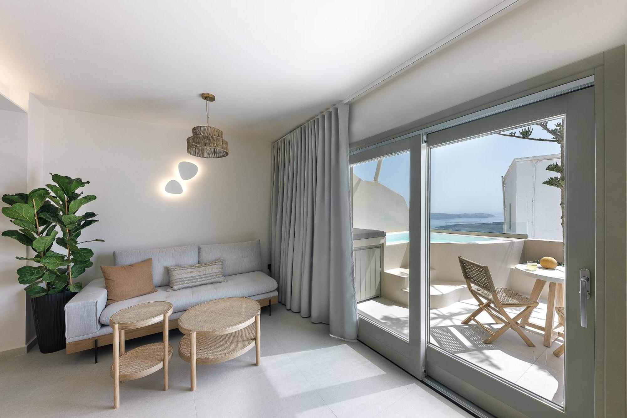 Morfes Luxury Residence Firostefani Exterior foto
