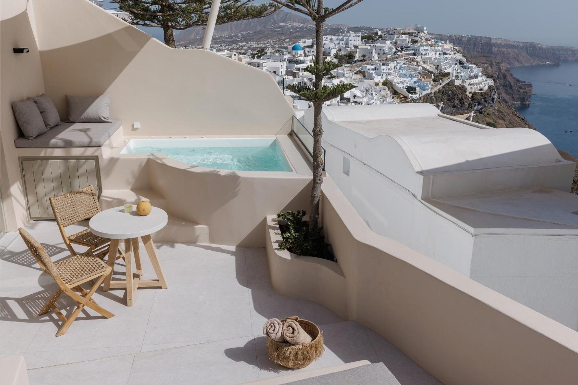 Morfes Luxury Residence Firostefani Exterior foto